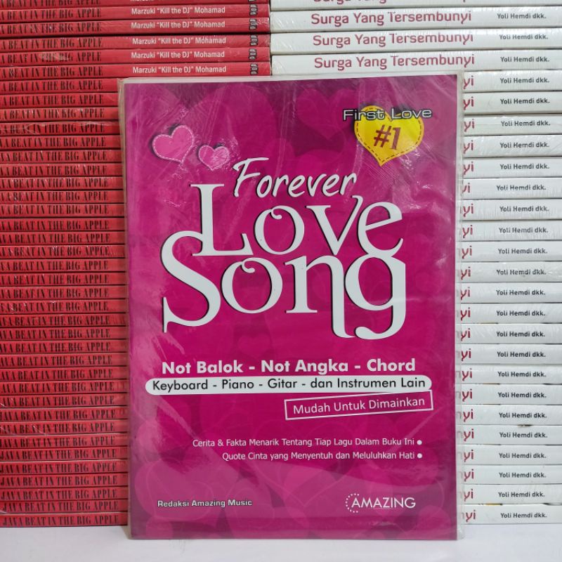 Buku Obral Murah - Forever Love Song First Love #1 Not Balok Not Angka Chord
