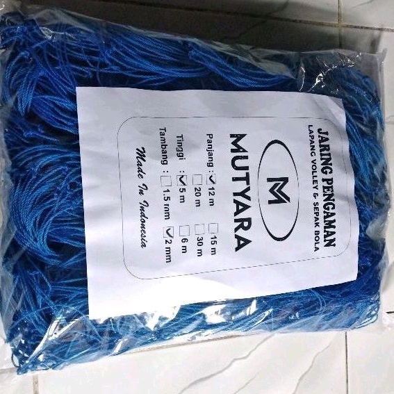 (5x12m) 2mm Jaring Pengaman Lapangan Voli & SepakBola