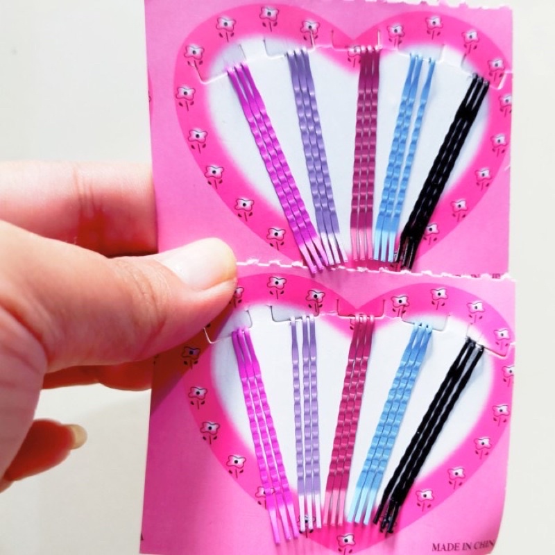 15PCS BOBBY PIN JEPIT LIDI PONI - JEPIT LIDI CARD LOVE