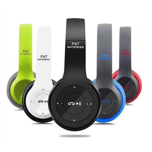 CheapHeadphone P47 Bluetooth Wireless Stereo Earphone Bluetooth headset subwoofer portable