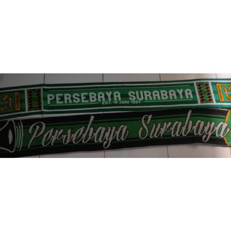 syal bola 2 syal persebaya