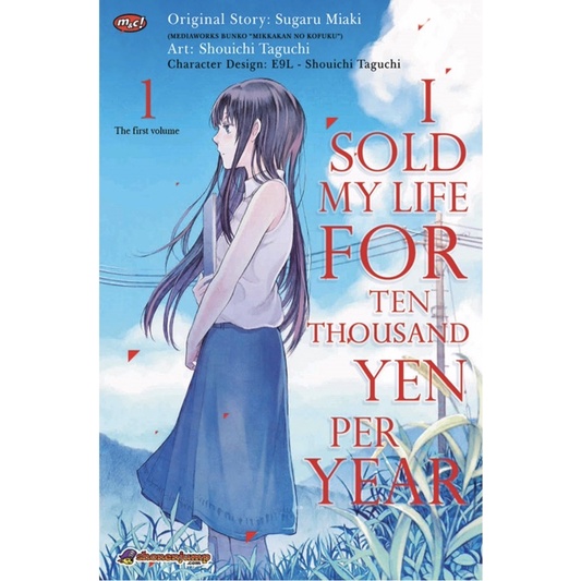 buku komik i sold my life for thousand yen per year vol 1