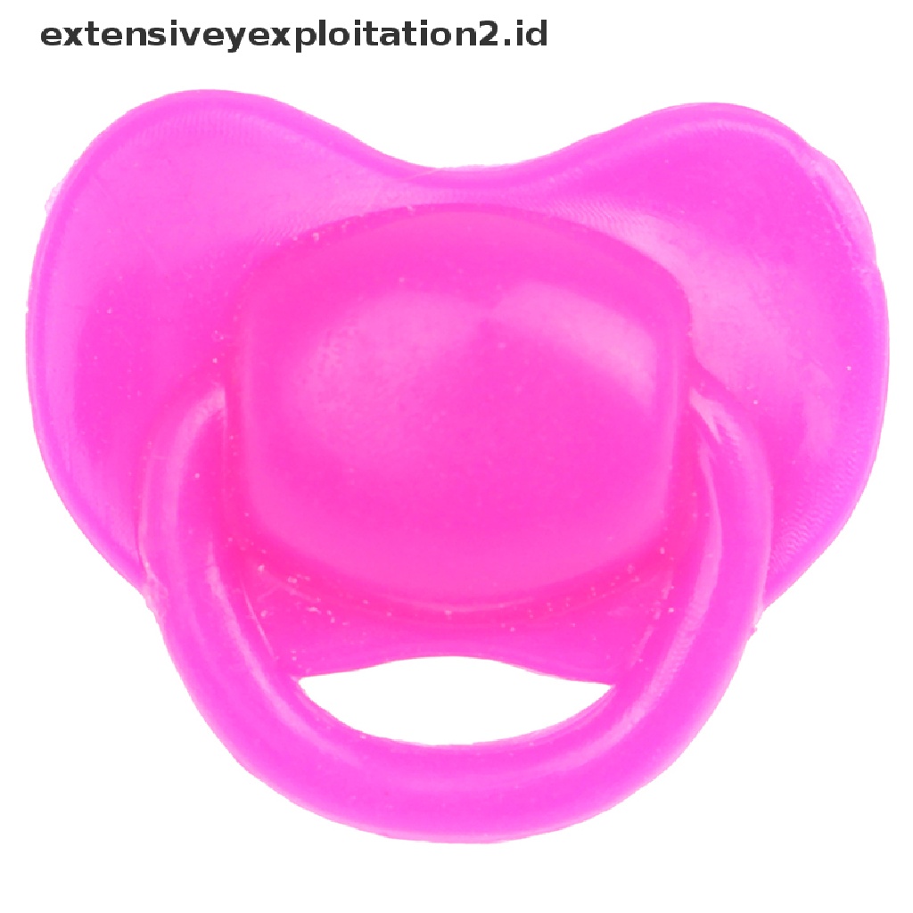 Mainan Miniatur Dot Empeng Bahan Plastik Untuk Aksesoris Boneka