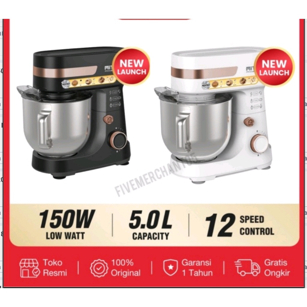 POWER MIXER LISTRIK MITO TYPE MX 500 (5 LITER)