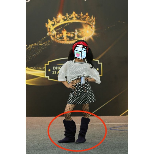 PRELOVED sepatu boots anak / long boots branded anak / sepatu fashion show second