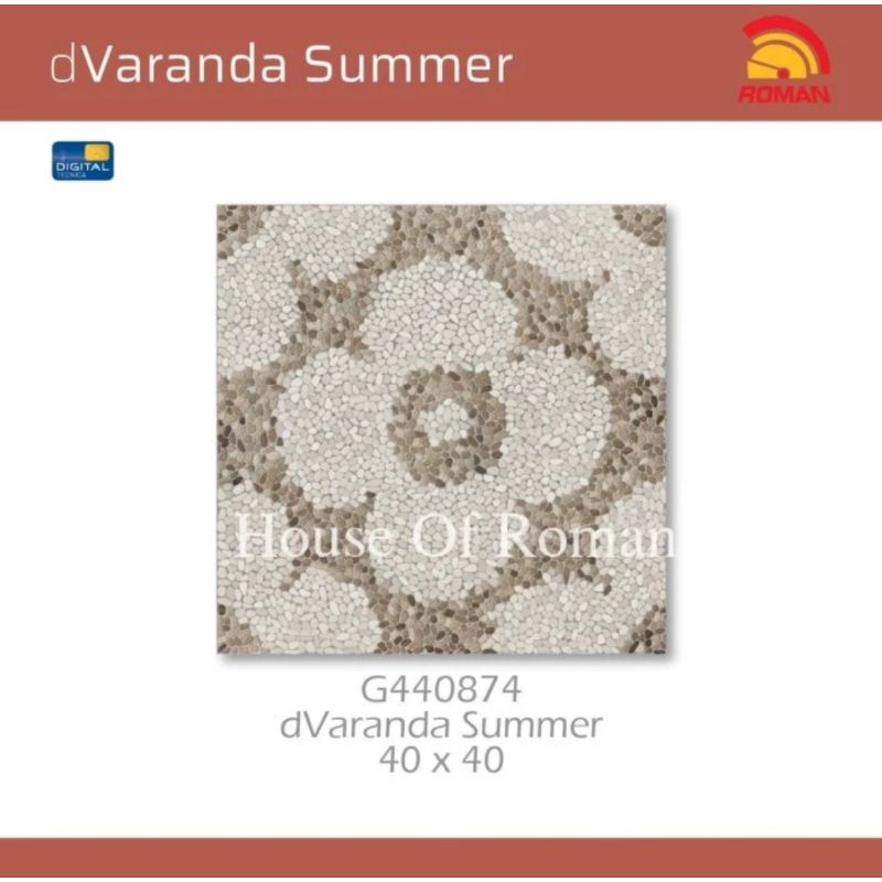 Roman Granit dVaranda series 40x40/roman granit dvaranda dessert/ roman granit teras/ lantai teras/keramik teras