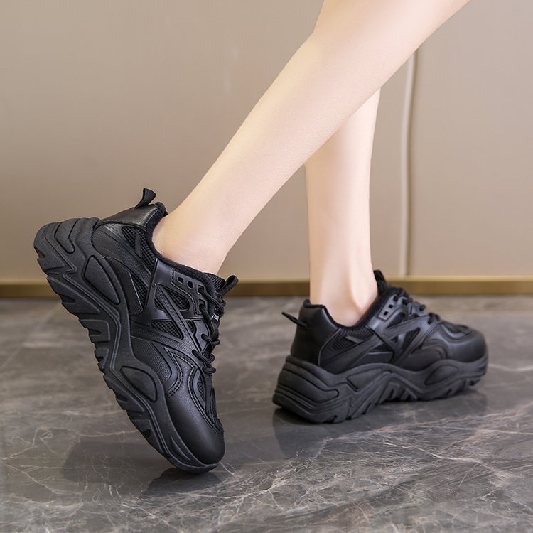 COS POS 1210 Sepatu Sneakers Wanita Import Premium Sneakers Hitam