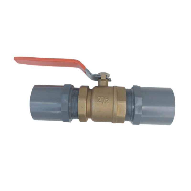 BALL VALVE 2½&quot; KUNINGAN ASLI DRAT DALAM STOP KRAN ENGKOL  2½&quot; INCI 2BH VALVE SOKET 2½&quot; AW RUCIKA