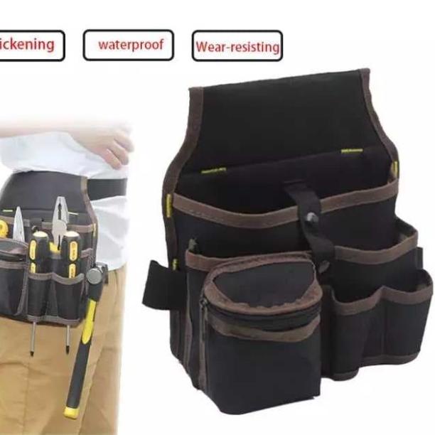 Tas pinggang Peralatan Tukang - Cokelat