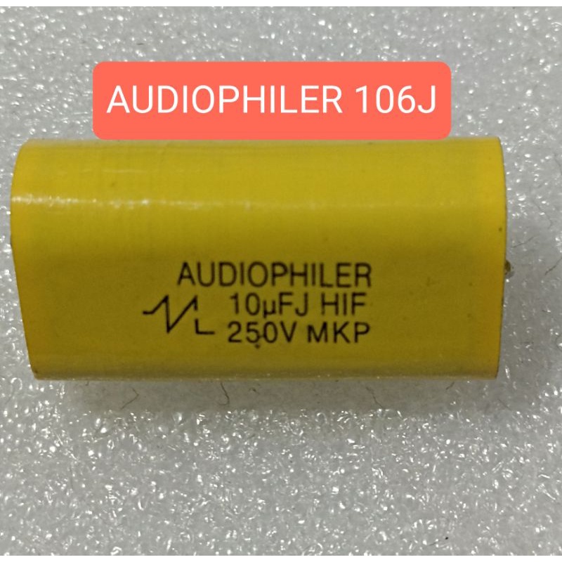 KAPASITOR AUDIOPHILER 106J 250V 10UF CAPASITOR MKP 106 J 250VAC 250 VOLT