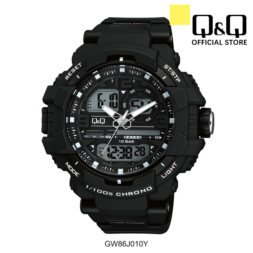 Jam Tangan QQ Pria Digital Q&Q Japan by Citizen GW86 Original