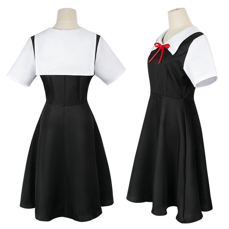 [MikanHiro Store] Cosplay Fujiwara Chika Love is War Anime Kaguya-Sama Costume Play Seifuku