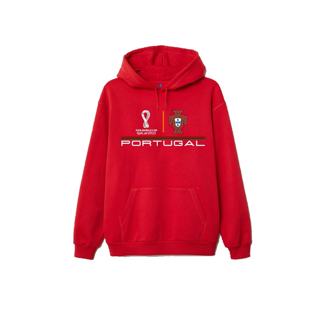 Hoodie world cup qatar 2022 portugal