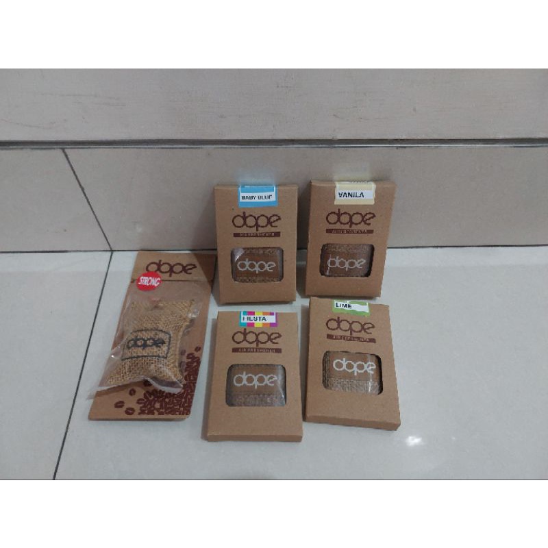 (1 pc) Parfum mobil ruangan BIJI KOPI DOPE