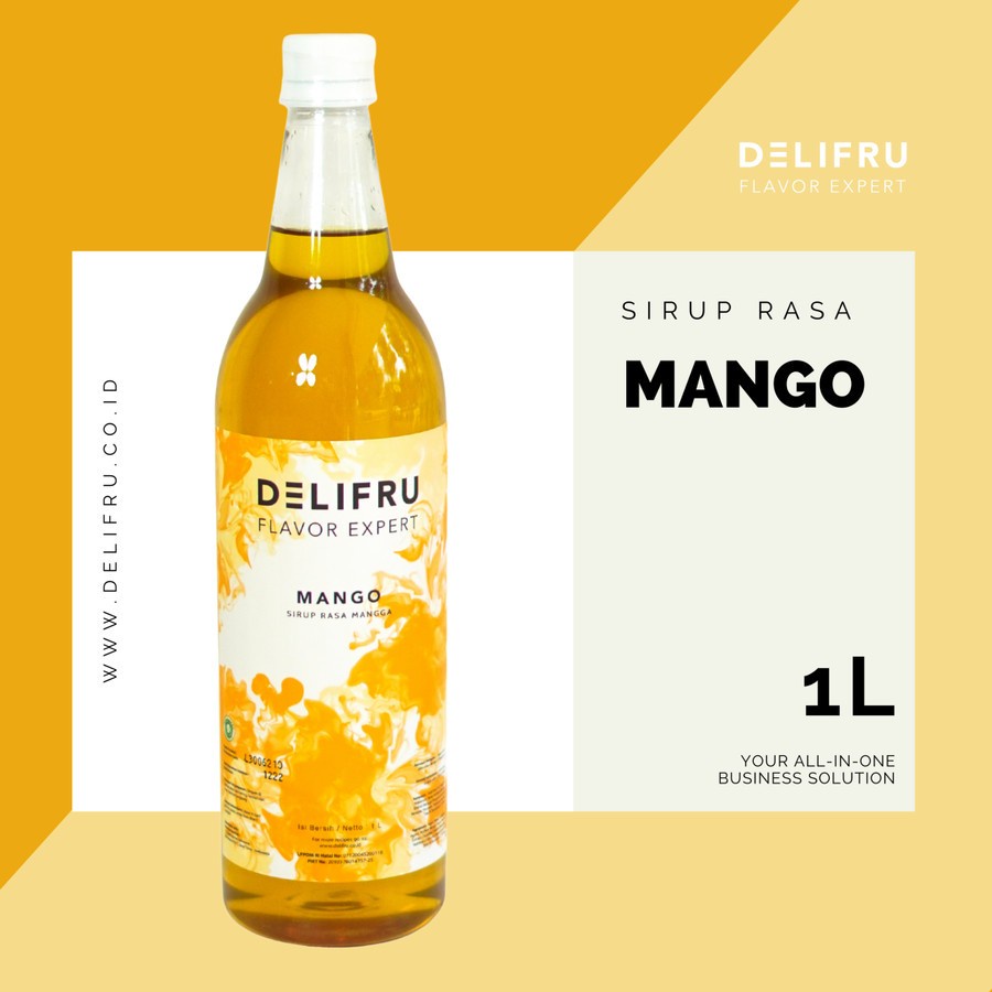 

Mango Syrup Delifru 1 Liter - Sirup Mangga Premium