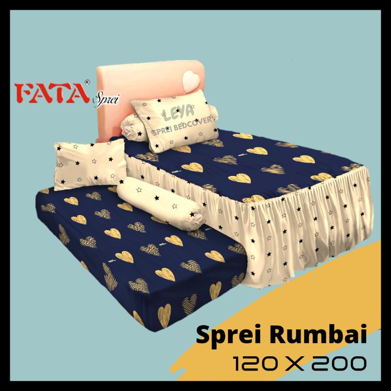 FATA - Sprei 120x200 Rumbai Fata | Sprei Fata Rumbai Single Size
