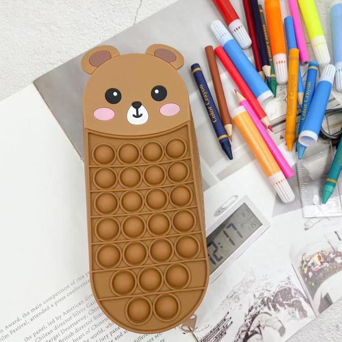 

Tas Pensil Pop it / Case / Dompet / Kotak Pensil / Tempat Pensil