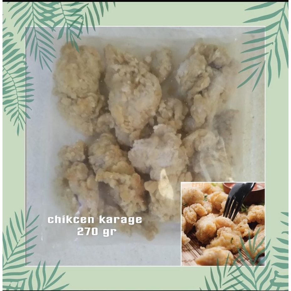 

Ayam Karage homemade tanpa bahan pengawet