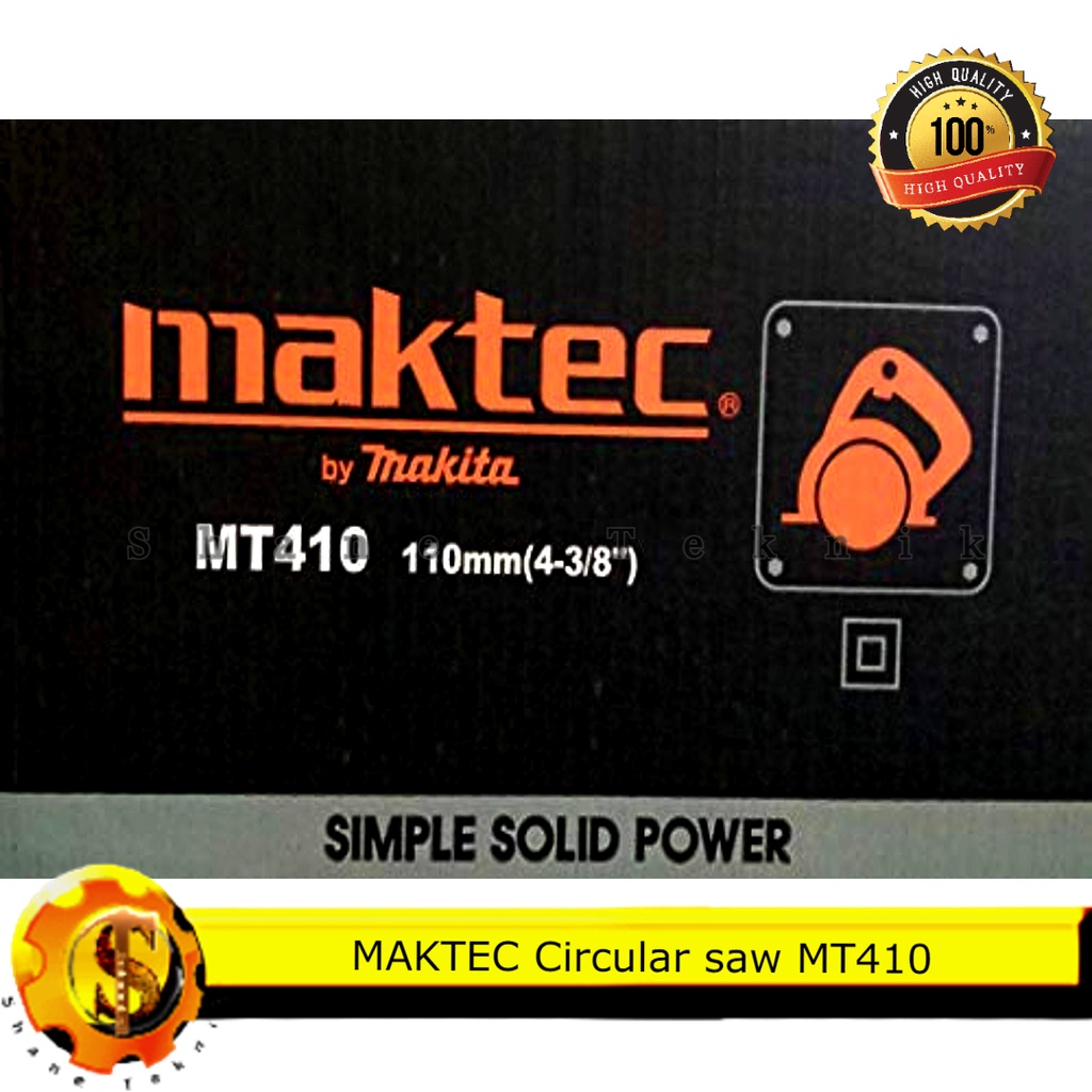 Circle Circular Saw MAKTEC MT410 / Mesin Potong Keramik - ORIGINAL