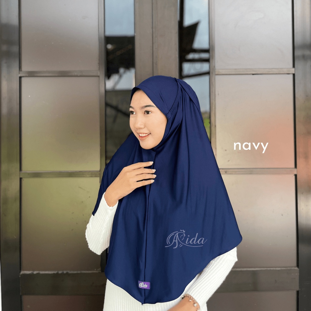 BERGO ALUNA Bergo Maryam Jersey Tali Premium