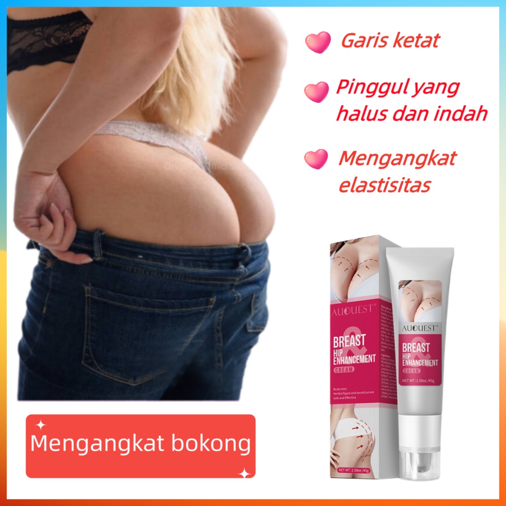 AUQUEST pembesar bokong /obat pembesar 100% Origina 45g pembesar bokong wanita permanen Pengiriman c