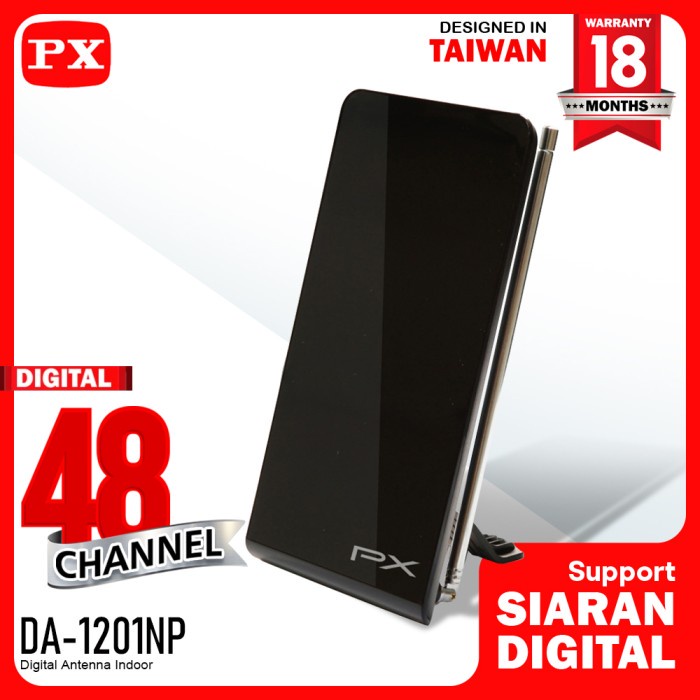 Antena TV Digital Indoor PX DA-1201 NP DA 1201NP  jaringan kuat dan jauh berkualitas dan murah