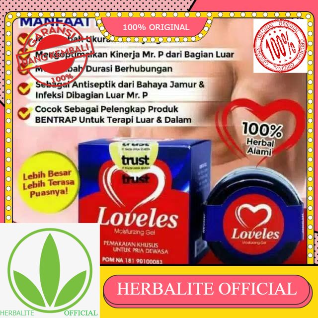 100% ORIGINAL Loveles Moisturizing Gel Original