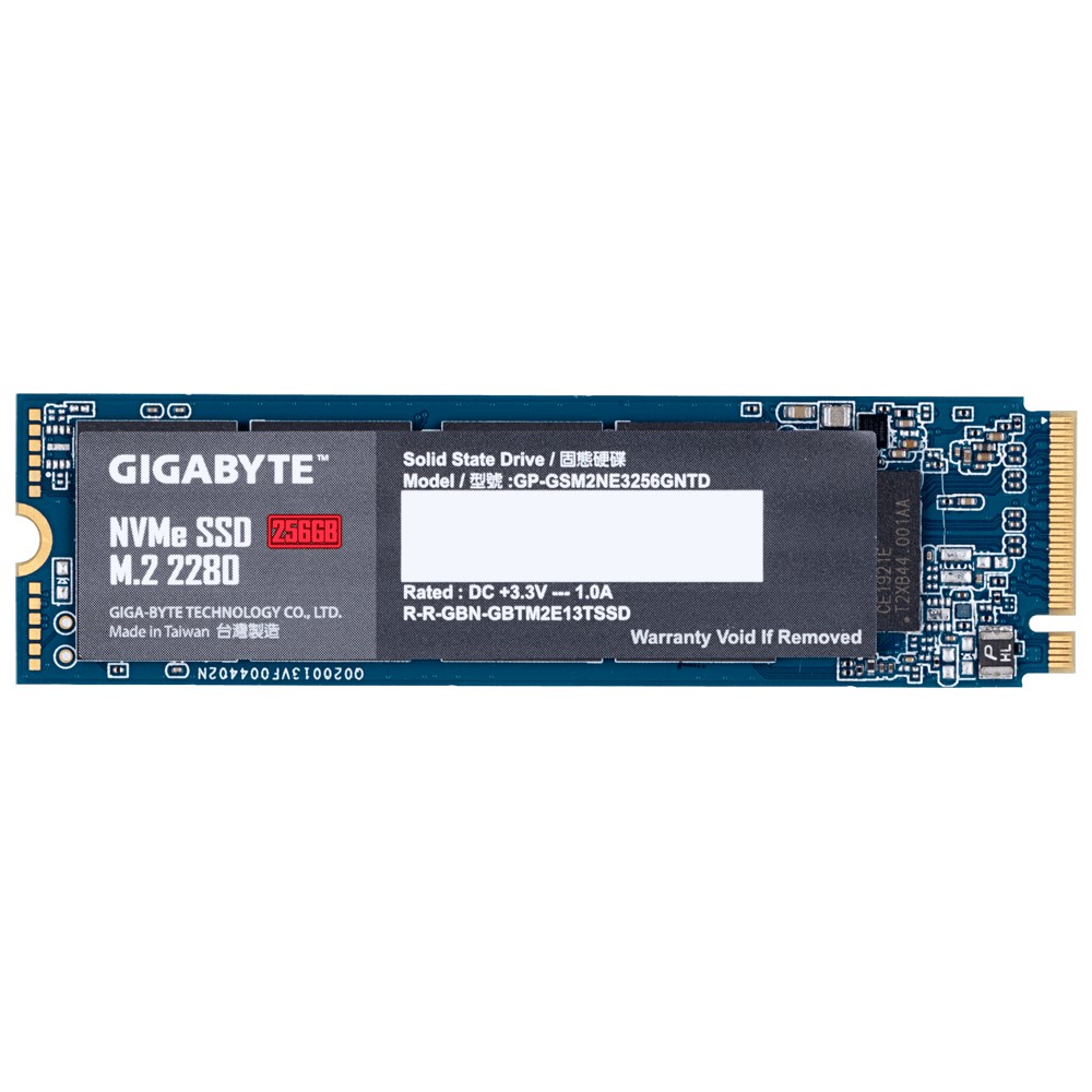 Gigabyte SSD M.2 NVME GEN3x4 256GB - Garansi Resmi