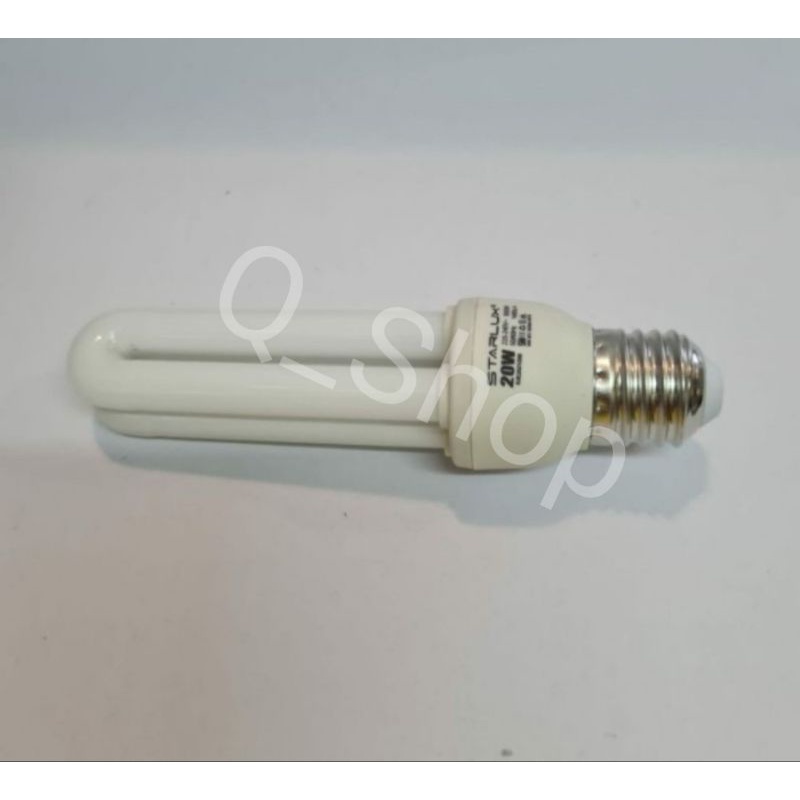 Lampu PLC LED 20 Watt STARLUX / LED Jari 2 U Cahaya Putih