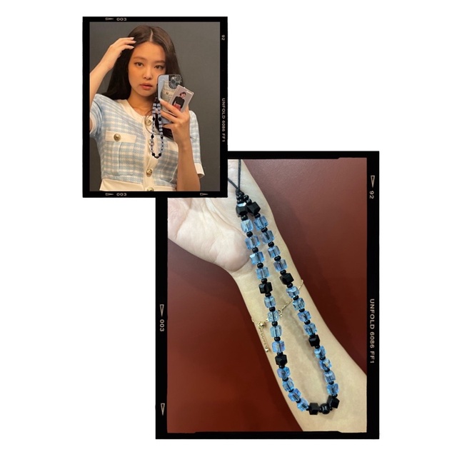 Jennie Phone Strap | Phone Strap | Phone String | Phone Cham | Keychain | Korean Phone Strap