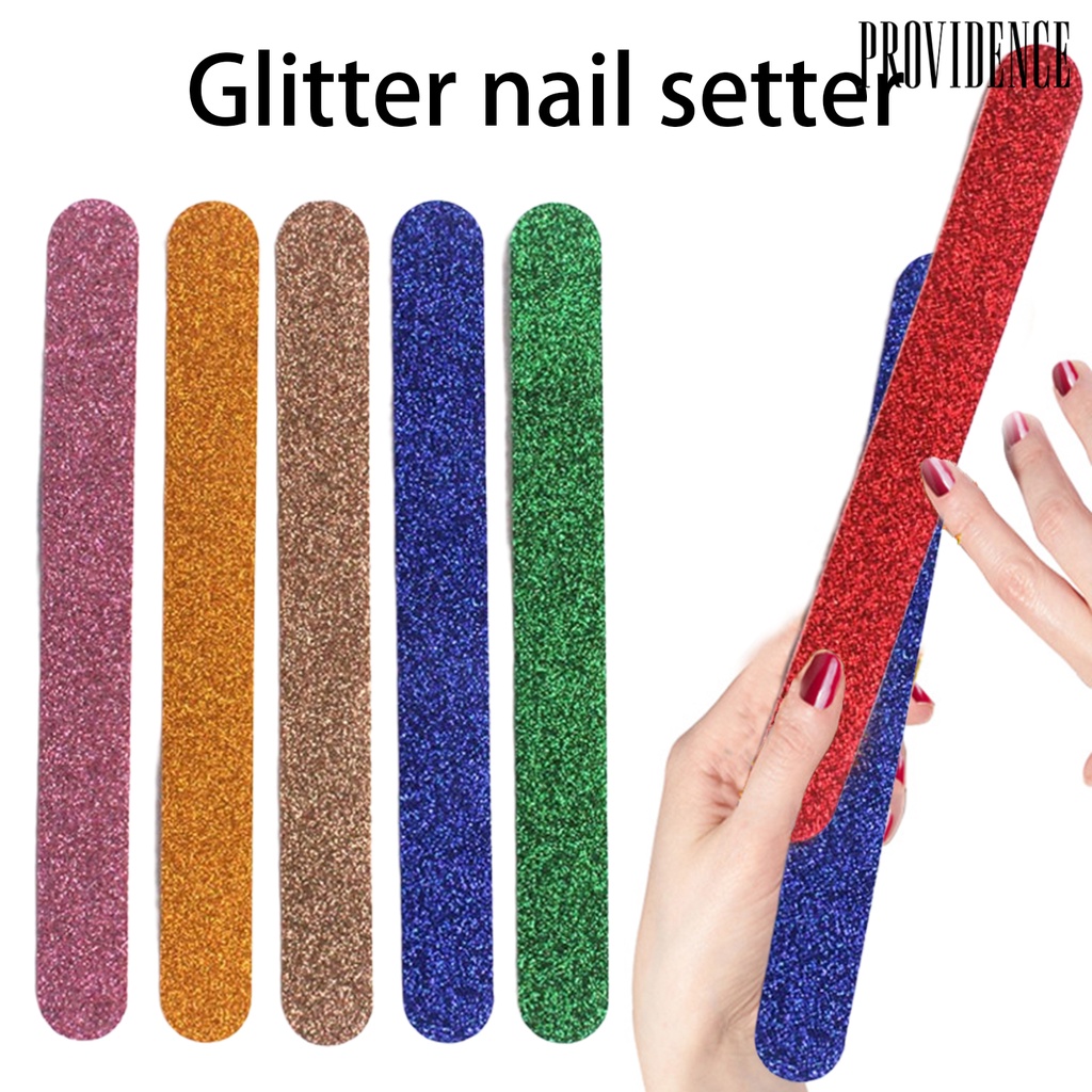 10 Pcs Alat Poles Kuku Panjang Tahan Lama Dapat Digunakan Kembali Untuk Salon Manicure Pedicure