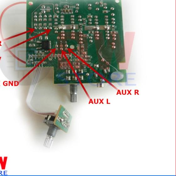 CJC-112 15W 2.1 Mini Stereo Bluetooth Power Amplifier Subwoofer - PCB-SAJA