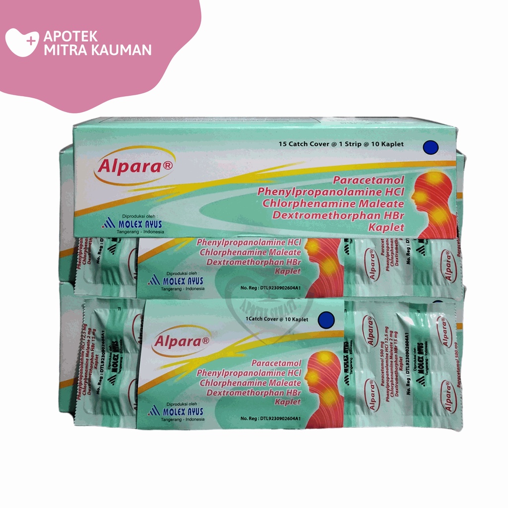 Jual Alpara Kaplet/Tablet Obat Flu, Batuk, Pilek | Shopee Indonesia