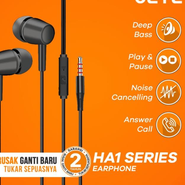 Bundling Headset JETE HA5 + Headset JETE HA1 + Pouch