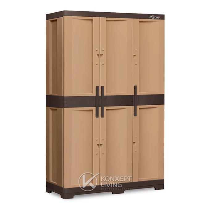 

Lemari Plastik Serbaguna Tabitha Luxury - LX3 HB Lemari 3 Pintu stock ready