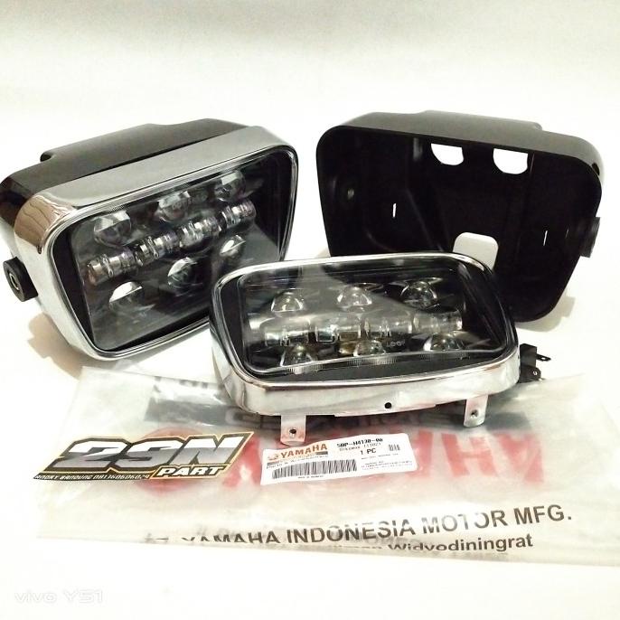 LAMPU DEPAN LED DAYMAKER BATOK, DAN RING RX KING RXKING OVAL RXK TERLARIS TERPERCAYA ORIGINAL