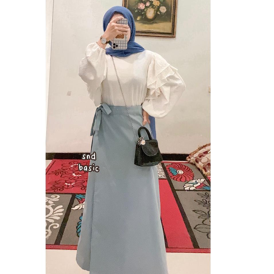 Best Product ROK LILIT LINEN | LINEN WRAP SKIRT