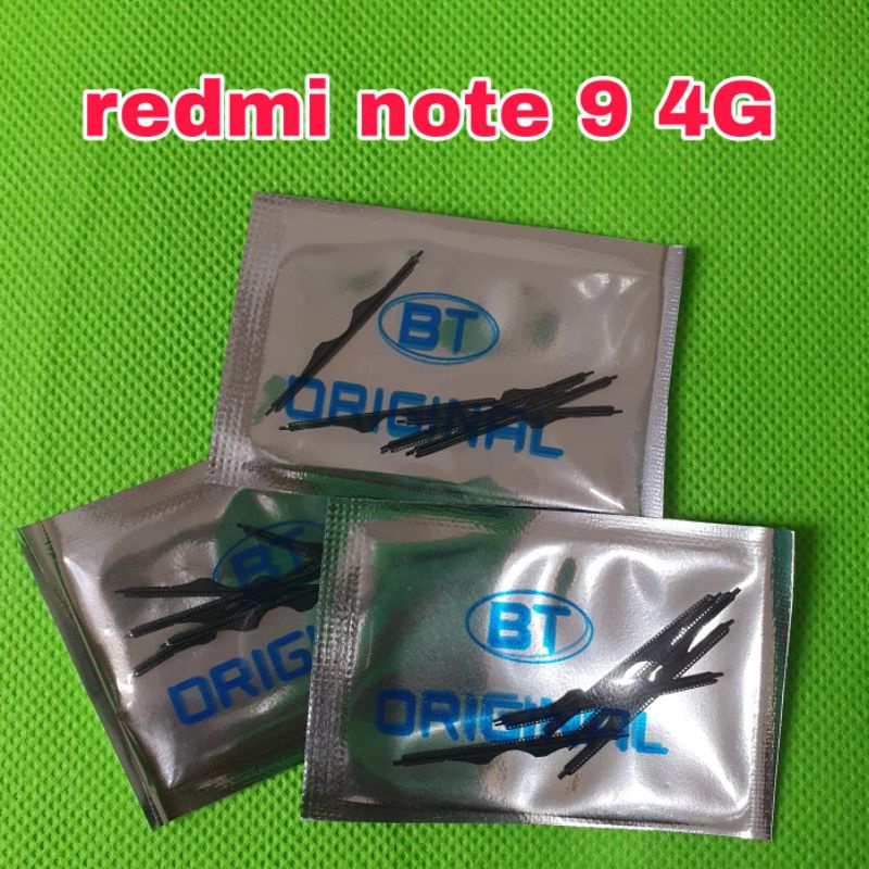 penutup lubang speaker atas lcd xiaomi redmi note 9 4G