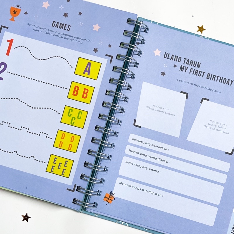 Baby Journal / Pregnancy Book / Jurnal Kelahiran / Buku Jurnal Bayi / Journal Book / Buku Diary /