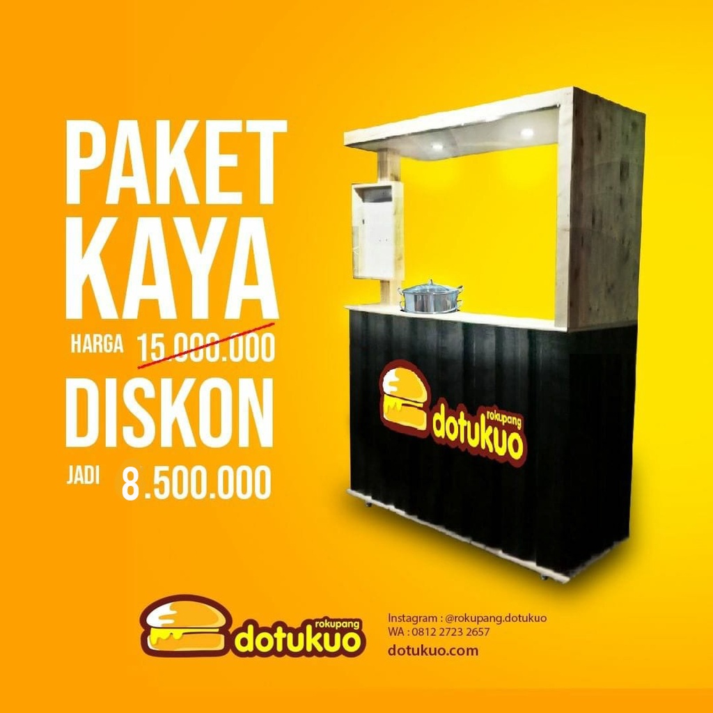 

[BEST SELLER] Paket Usaha Dotukuo Paket Kaya