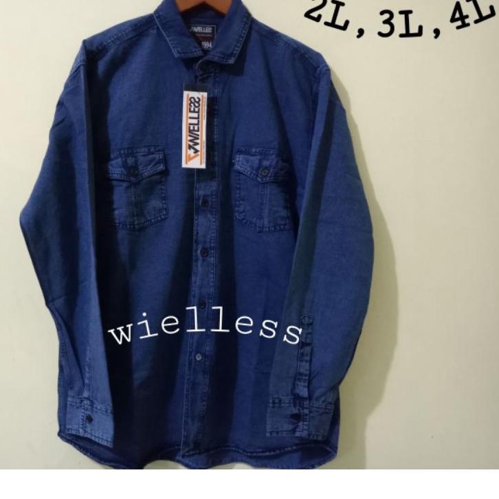 Rekomendasi BAJU KEMEJA LEVIS/JEANS PRIA LENGAN PANJANG UK XXL.XXXL.XXXXL