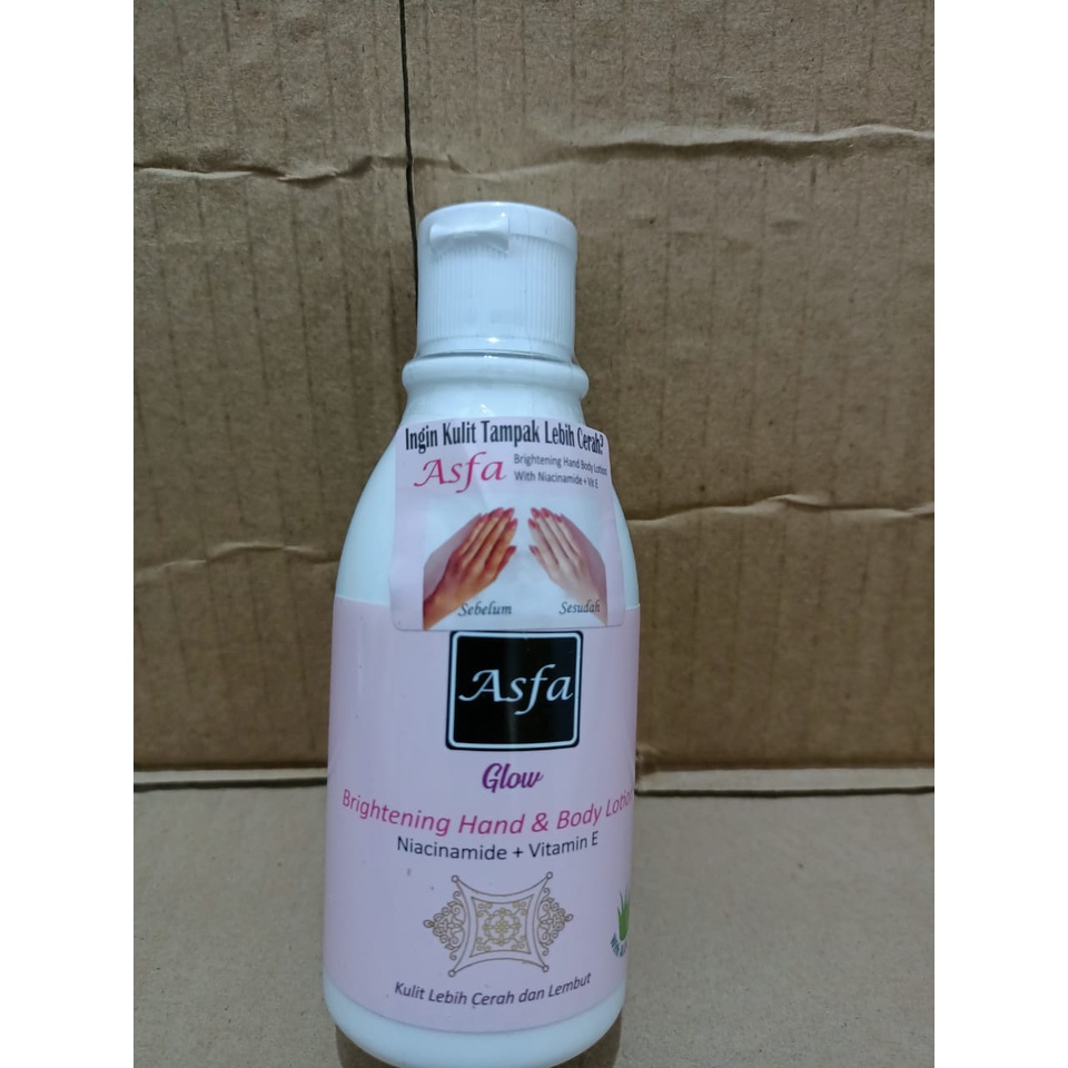 Asfa Brightening Hand Body Lotion 130 ml