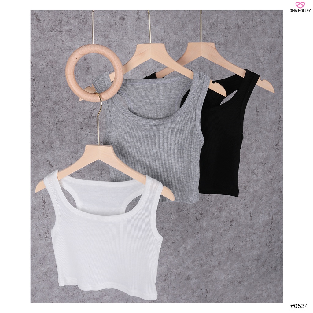 (COD) OH Fashion Tanktop Yora Top Wanita #0534