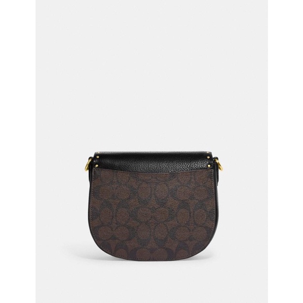 Coach Morgan Saddle Bag In Colorblock Signature Canvas (CE567)