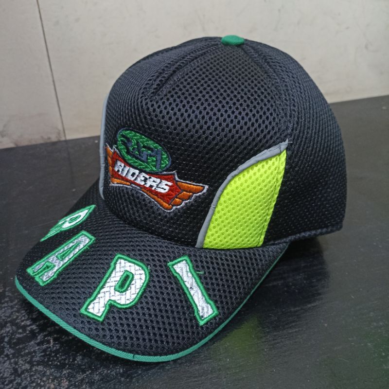 Topi RIDERS RAPI + Bordir Nama dan CALLSIGN