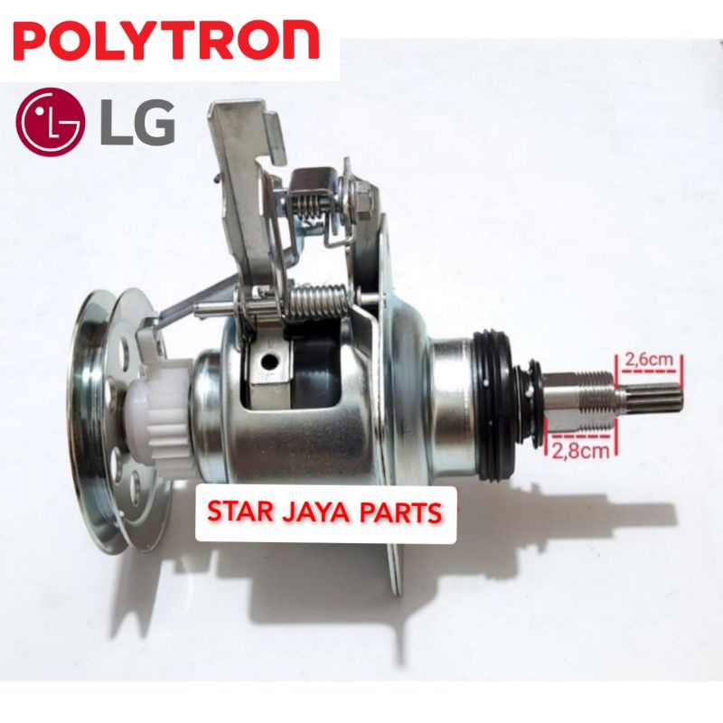 Gear Box Mesin Cuci Polytron Zeromatic 1 Tabung Otomatis Quality