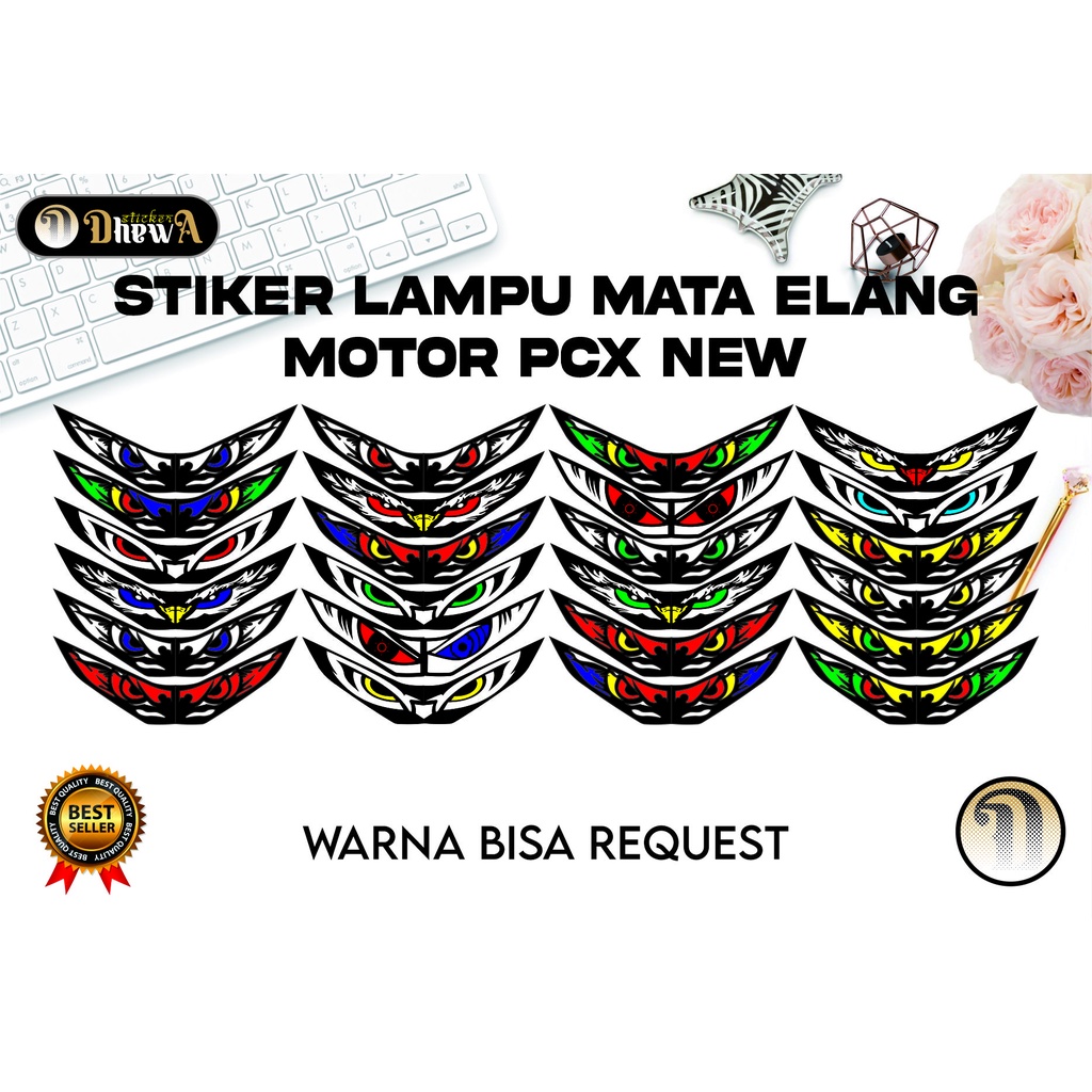 Stiker Lampu Mata Elang Honda PCX All New 160 / All New PCX 160