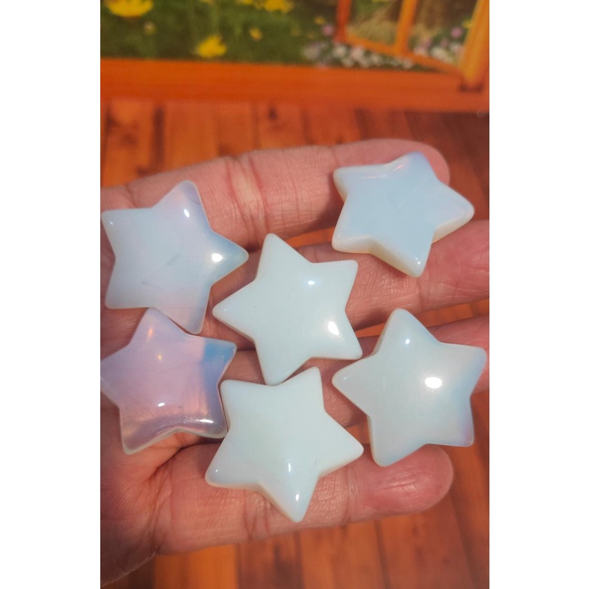 Opalite  Star  3  cm
