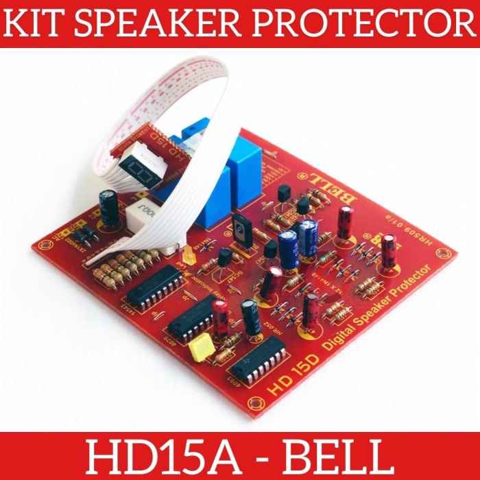 HD15A BELL Kit Speaker Protector Digital Proteksi RELAY ZETTLER