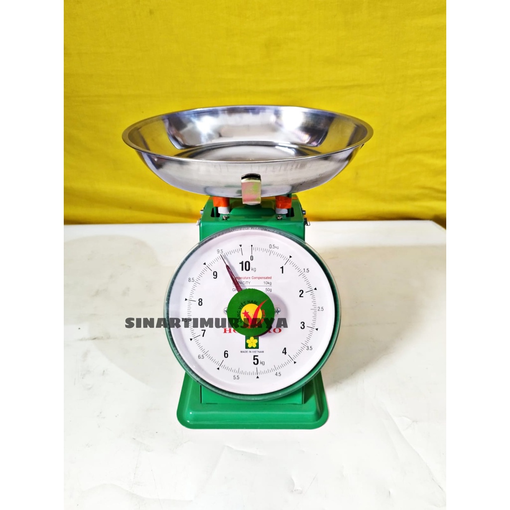 Timbangan Duduk Jarum Analog 10Kg Original Vietnam Timbangan Manual